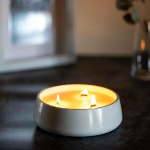 Bougie parfumée mèche qui crépite