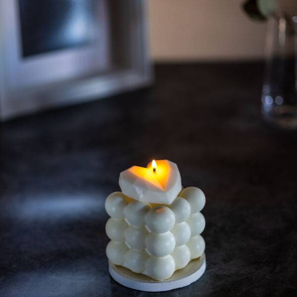 bougie naturelle, bougie en cire de soja, bougie en cire végétale, bougie décor