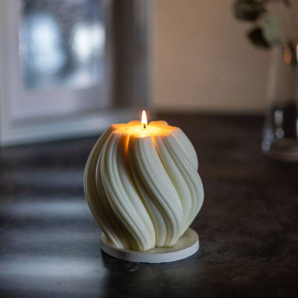 Bougie naturelle, cire de soja, bougie en cire végétale, bougie artisanale