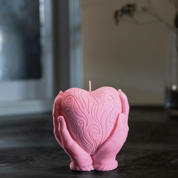 Bougie parfumée artisanale, cadeau St Valantin