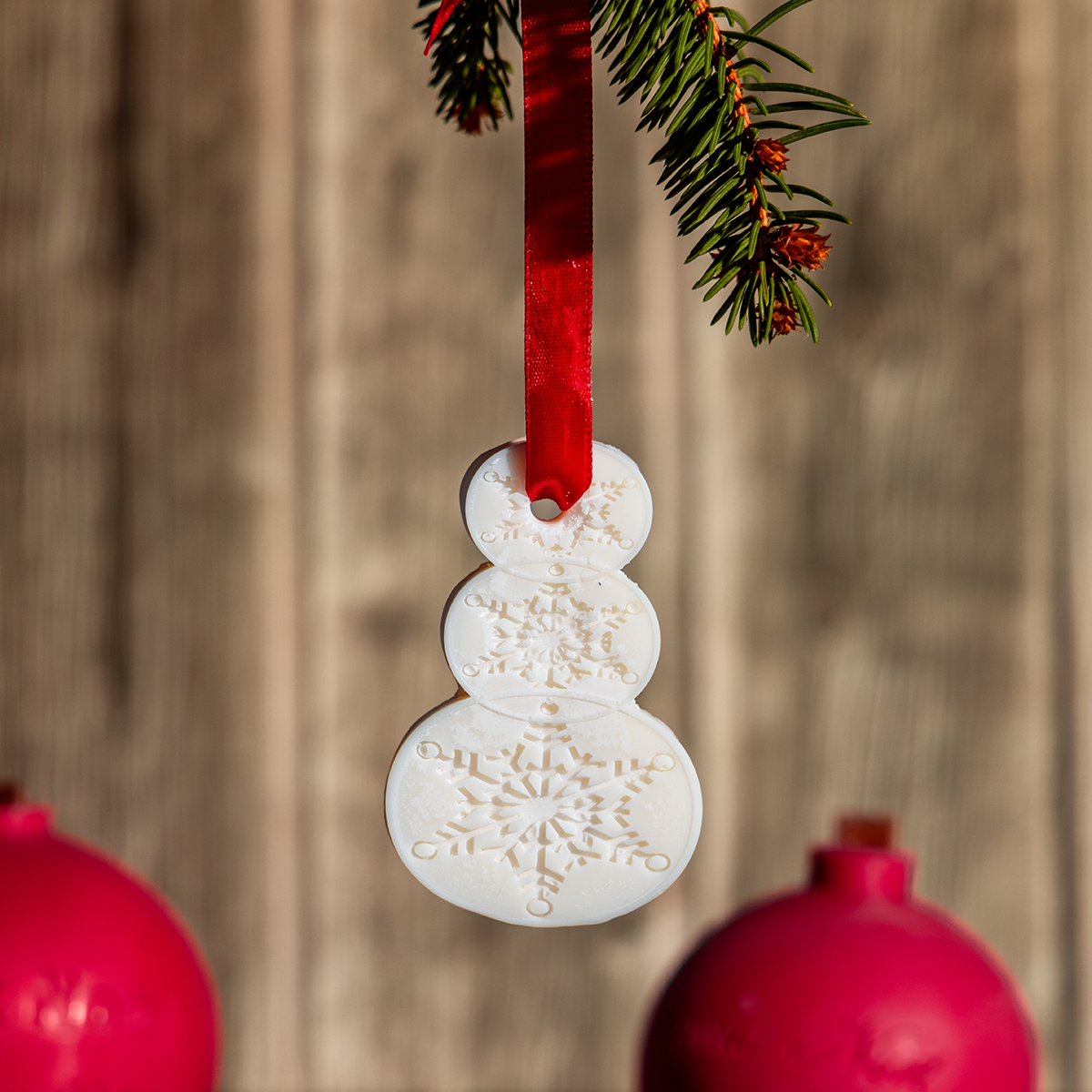 Suspension parfumée bonhomme de neige – moule impression 3D à Nice