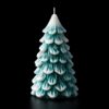 Bougie artisanale “Sapin d’Hiver” – 15 cm