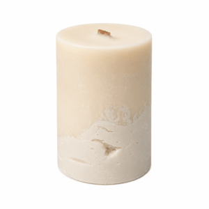 Grande bougie artisanale sur béton en cire végétale parfumée Grande bougie artisanale sur béton en cire végétale parfumée