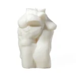 Bougie sculpturale Union en cire végétale – création artisanale NiceCandles